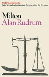 book Milton: Modern Judgements