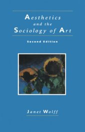 book Aesthetics and the Sociology of Art