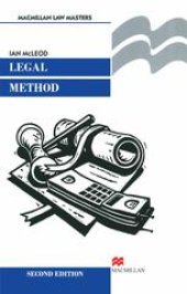 book Legal Method