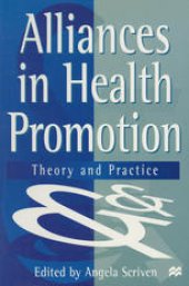 book Alliances in Health Promotion: Theory and Practice