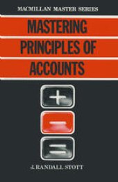 book Mastering Principles of Accounts