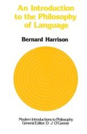 book An Introduction to the Philosophy of Language