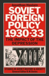 book Soviet Foreign Policy 1930–33: The Impact of the Depression