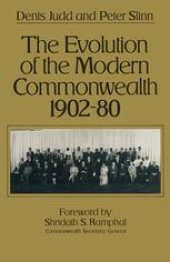 book The Evolution of the Modern Commonwealth, 1902–80