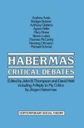 book Habermas: Critical Debates