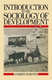 book Introduction to the Sociology of Development