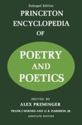 book Princeton Encyclopedia of Poetry and Poetics