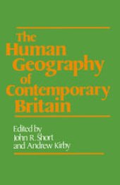 book The Human Geography of Contemporary Britain