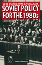 book Soviet Policy for the 1980s