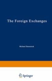 book The Foreign Exchanges: Theory, Modelling and Policy