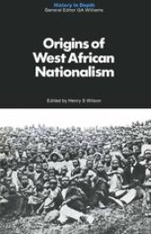 book Origins of West African Nationalism