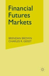 book Financial Futures Markets