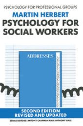 book Psychology for Social Workers