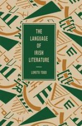 book The Language of Irish Literature