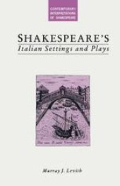 book Shakespeare’s Italian Settings and Plays