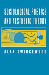 book Sociological Poetics and Aesthetic Theory