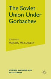 book The Soviet Union Under Gorbachev