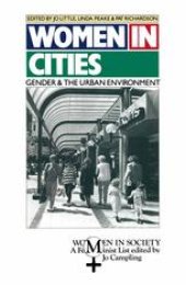 book Women in Cities: Gender and the urban environment