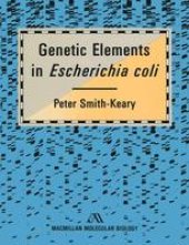 book Genetic Elements in Escherichia coli