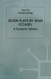 book Seven Plays by Sean O’Casey: A Students’ Edition