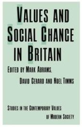 book Values and Social Change in Britain