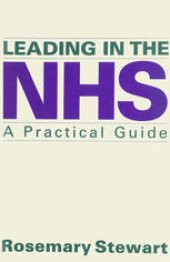 book Leading in the NHS: A Practical Guide