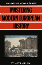 book Mastering Modern European History