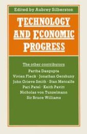 book Technology and Economic Progress: Proceedings of Section F (Economics) of the British Association for the Advancement of Science, Belfast, 1987