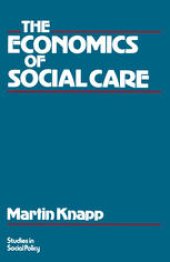 book The Economics of Social Care