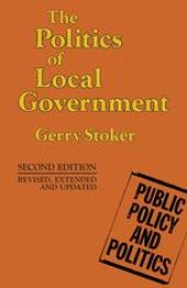 book The Politics of Local Government