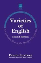 book Varieties of English: An Introduction to the Study of Language