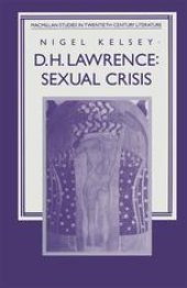 book D. H. Lawrence: Sexual Crisis