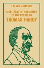 book A Critical Introduction to the Poems of Thomas Hardy