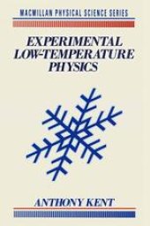 book Experimental low-temperature physics