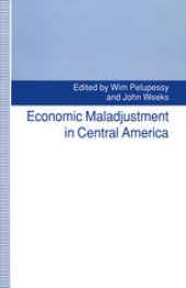 book Economic Maladjustment in Central America