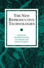 book The New Reproductive Technologies