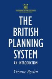 book The British Planning System: An Introduction