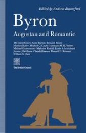 book Byron: Augustan and Romantic
