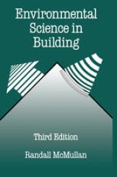 book Environmental Science in Building