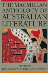 book The Macmillan Anthology of Australian Literature