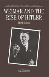 book Weimar and the Rise of Hitler