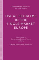 book Fiscal Problems in the Single-Market Europe