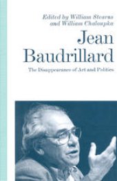 book Jean Baudrillard: The Disappearance of Art and Politics