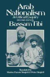 book Arab Nationalism: A Critical Enquiry