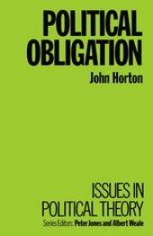 book Political Obligation