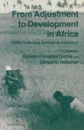 book From Adjustment to Development in Africa: Conflict, Controversy, Convergence, Consensus?