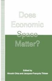 book Does Economic Space Matter?: Essays in Honour of Melvin L. Greenhut