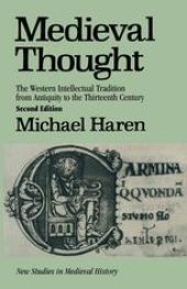 book Medieval Thought: The Western Intellectual Tradition from Antiquity to the Thirteenth Century