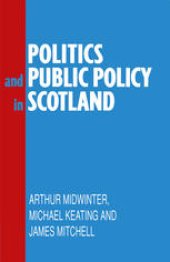 book Politics and Public Policy in Scotland