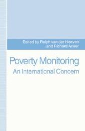 book Poverty Monitoring: An International Concern